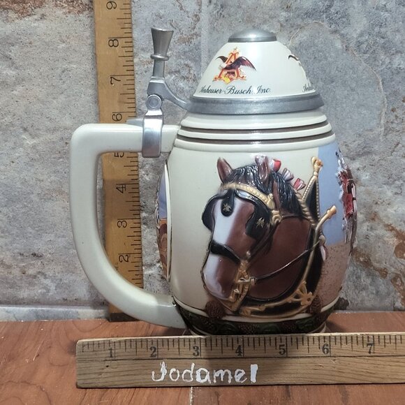 Anheuser Busch Stein 2001 Living the Legacy CB17 - Picture 10 of 17